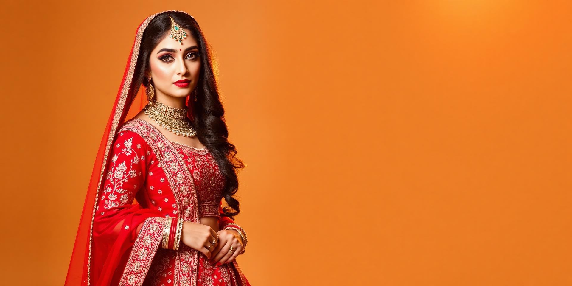 Bridal lehenga